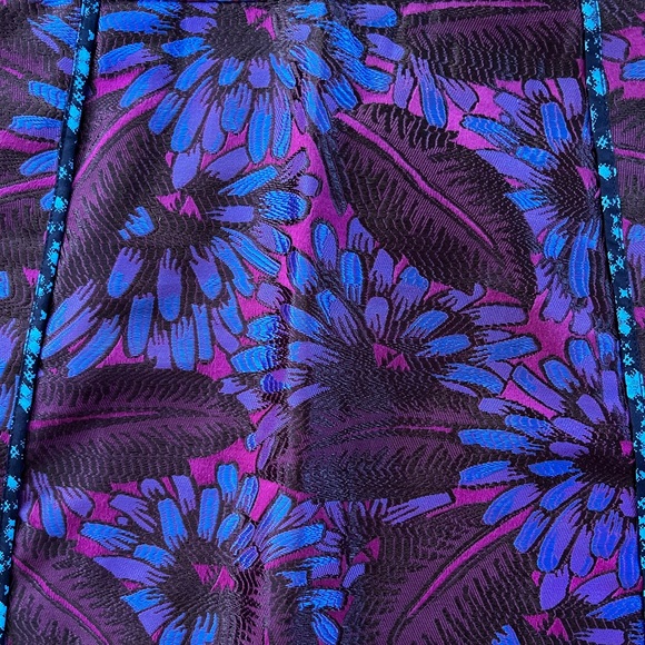 J. Crew Iridescent Midnight Floral Jacquard Mini Skirt - Picture 13 of 15